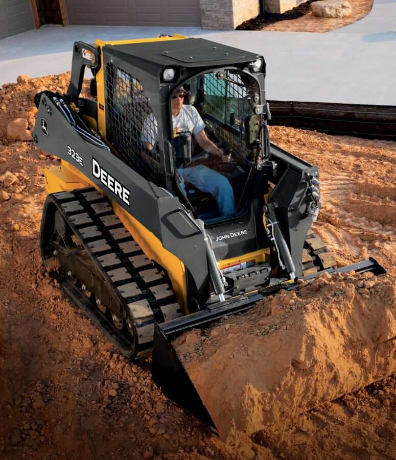 John Deere 323E Compact Track Loader Specs and Weight