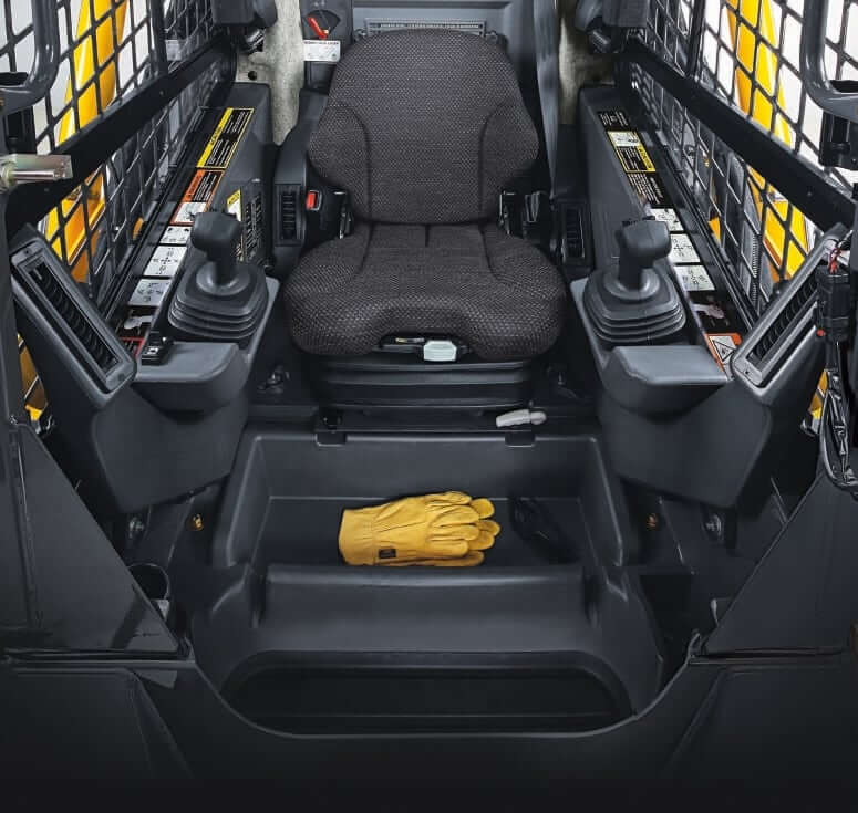 John Deere 329E Cab Interior