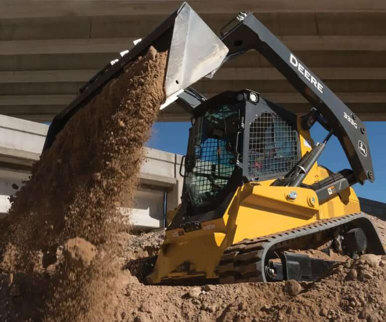 John Deere 333G Loader Hydraulic Performance