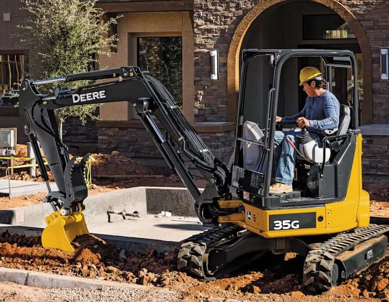 John Deere 35G Weight