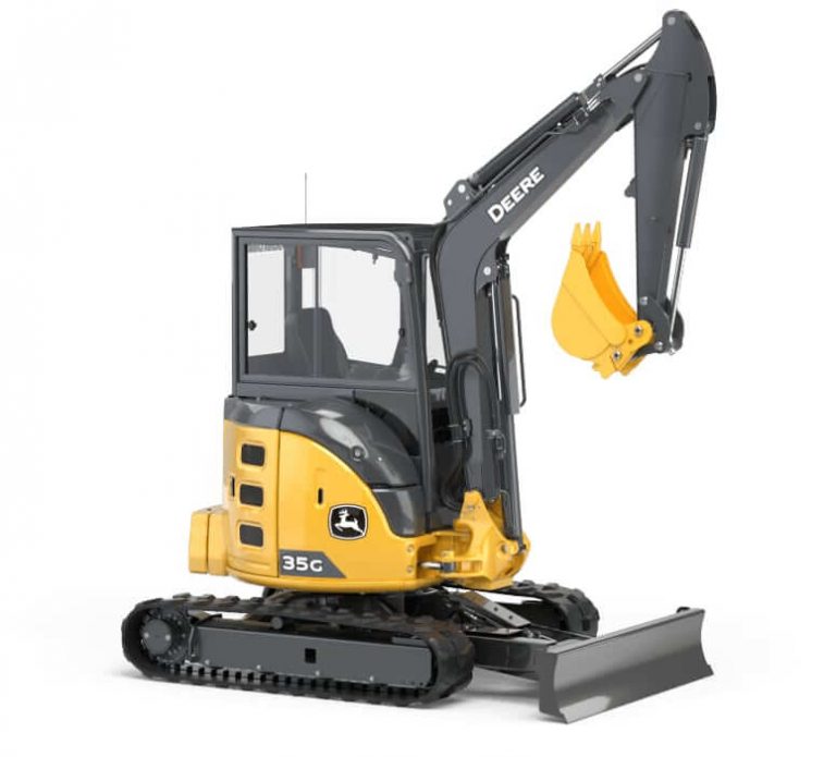 John Deere 35G Mini Excavator Specs, Weight & Dimensions - CodeReady