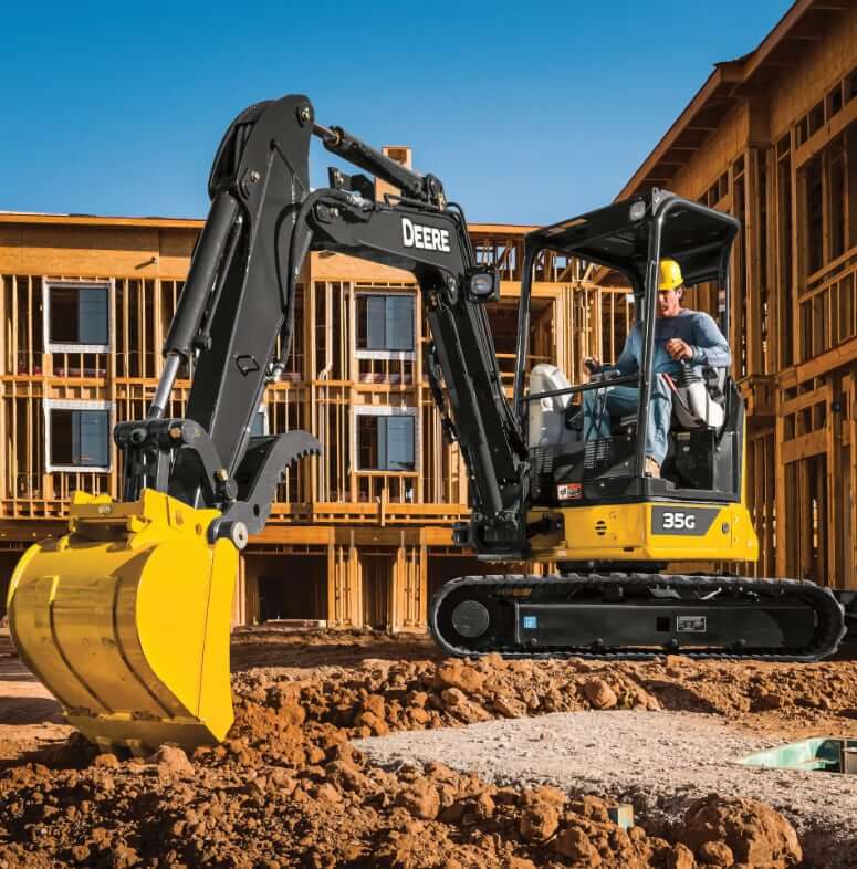 John Deere 35G Mini Excavator Specs