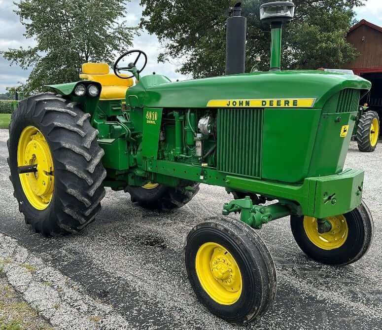 John Deere 4010 Row-Crop Tractor Dimensions and Weight
