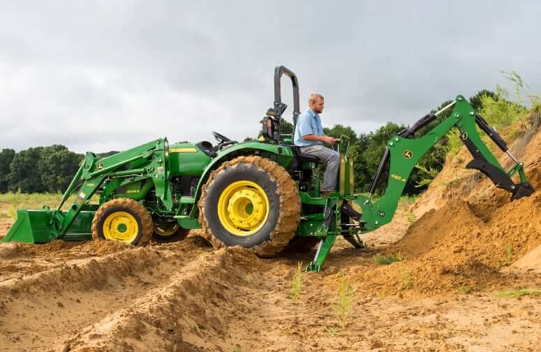 John Deere 4044R Tractor Attachments
