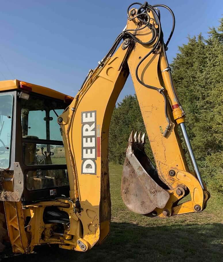 John Deere 410E Backhoe Dipperstick Specs