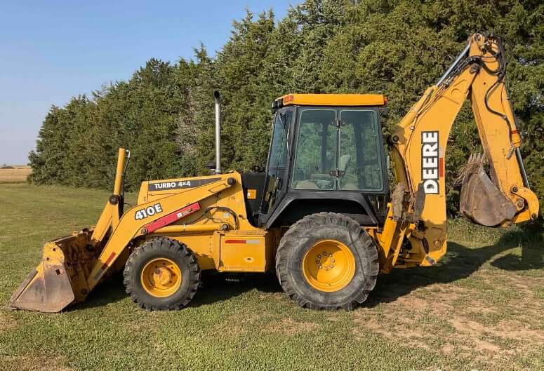 John Deere 410E Backhoe Loader Specs
