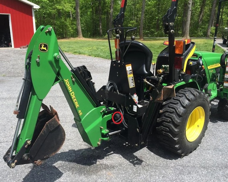 John Deere 46 Backhoe Loader