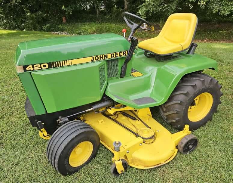 John Deere 420 Garden Tractor Specs