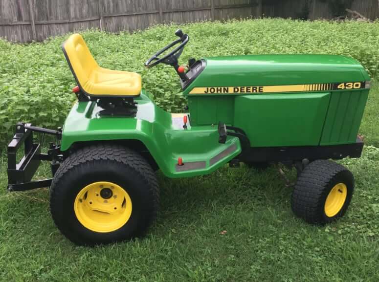 John Deere 430 Garden Tractor Specs