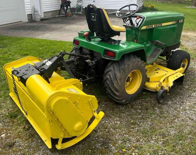 John Deere 430 Garden Tractor Attachments