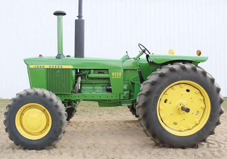 John Deere 4320 Row-Crop Tractor Engine Horsepower