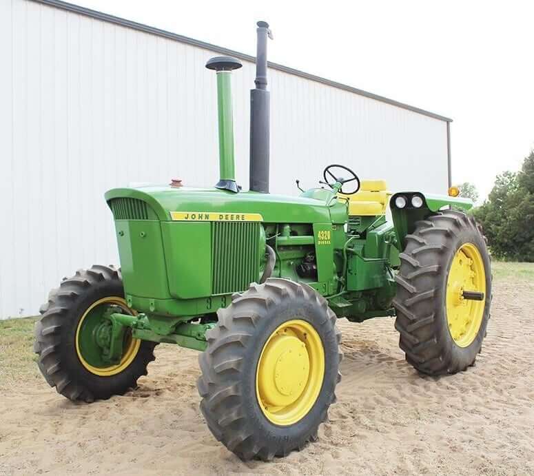 John Deere 4320 Row-Crop Tractor Specs