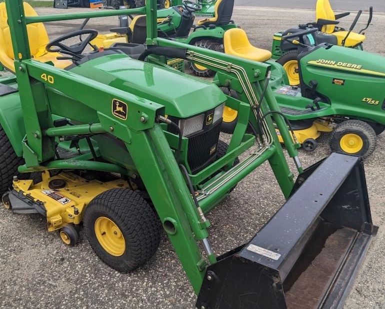 Front-end Loader for John Deere 445 Garden Tractor