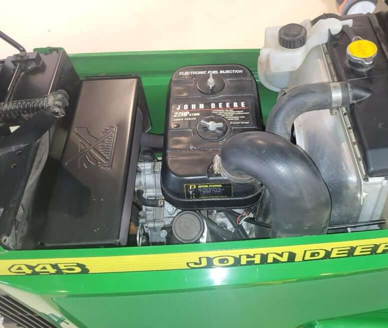 John Deere 445 Service Refill Capacities