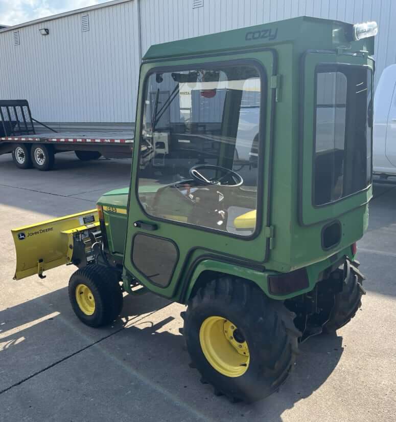 John Deere 445 Tractor Cozy Cab Option