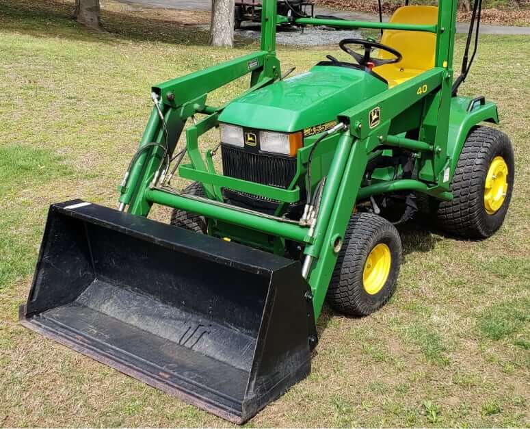 John Deere 455 Tractor with Front Loader JD 40