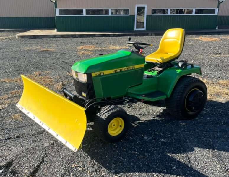 John Deere 455 Tractor with 54 in Blade