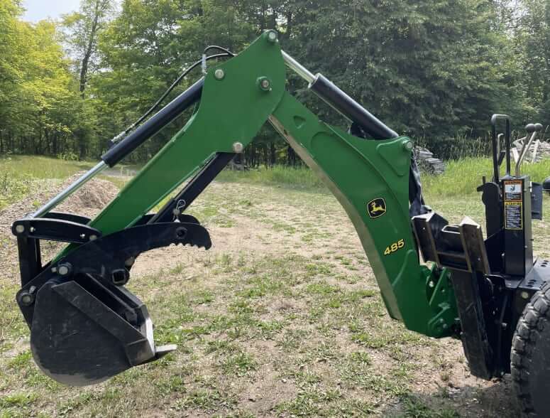 John Deere 485 Backhoe Attachment Specs