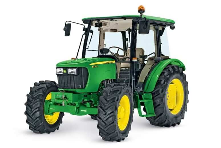 John Deere 5075E Tractor (2015 - 2022) Cab Specs