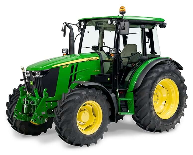 John Deere 5115M Utility Tractor Specs and Dimensions