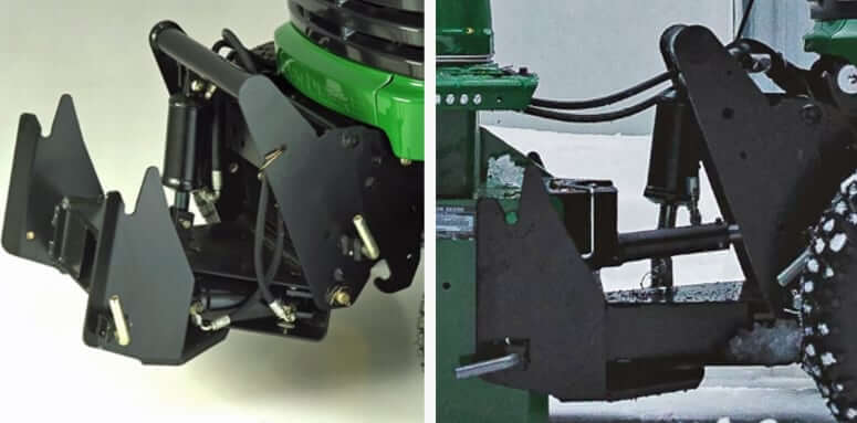 54-inch Quick-Hitch Snow Blower for John Deere 1025R