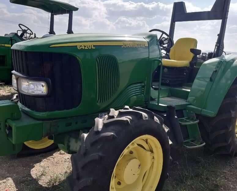 John Deere 6420L MFWD Tractor Dimensions