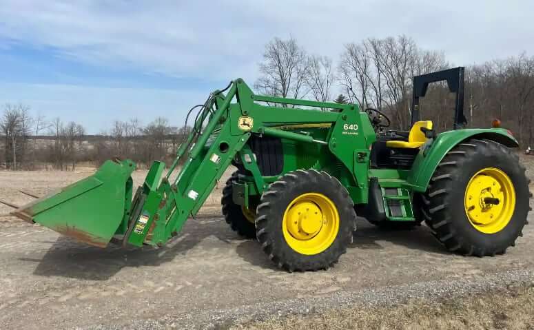 John Deere 6420L Tractor with 640 Loader