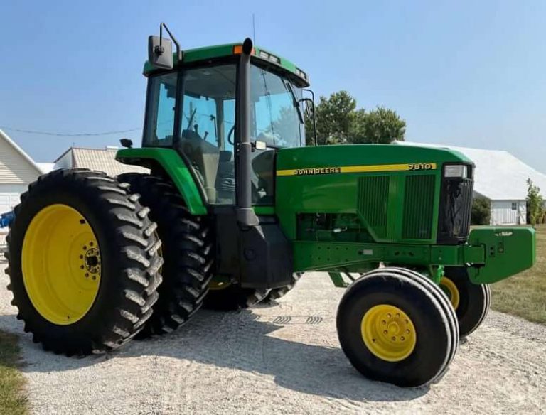 John Deere 7810 Tractor Specs, Horsepower, Weight & Dimensions - CodeReady