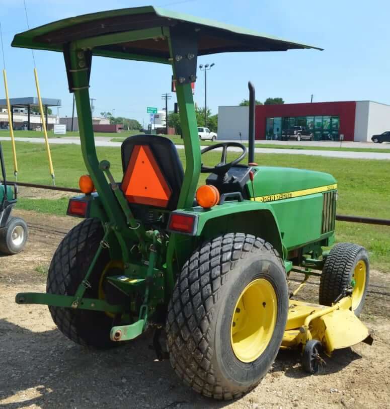 John Deere 790 Tractor with Mid-mount Mower Deck