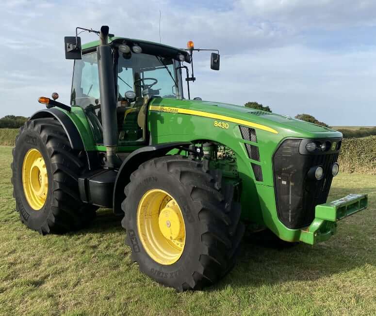 John Deere 8430 Tractor Dimensions