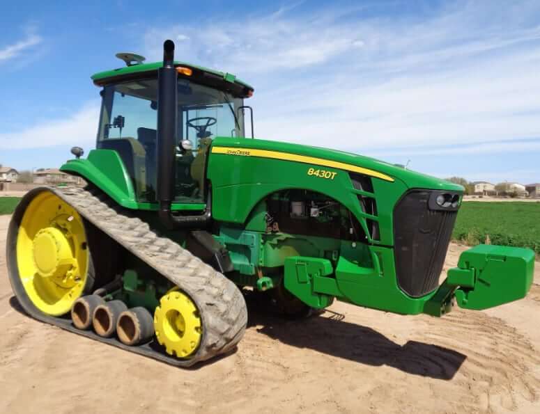 John Deere 8430T Service Refill Capacities