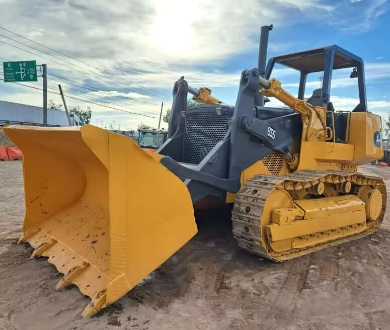 John Deere 855 Crawler Loader Weight and Dimensions
