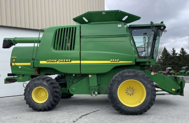 John Deere 9550 Combine Dimensions