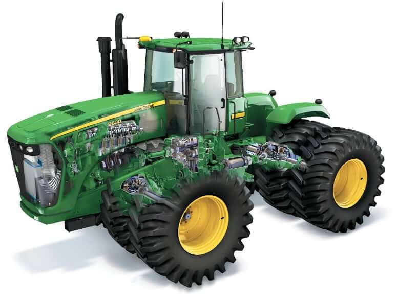 John Deere 9630 4WD Transmission Specs