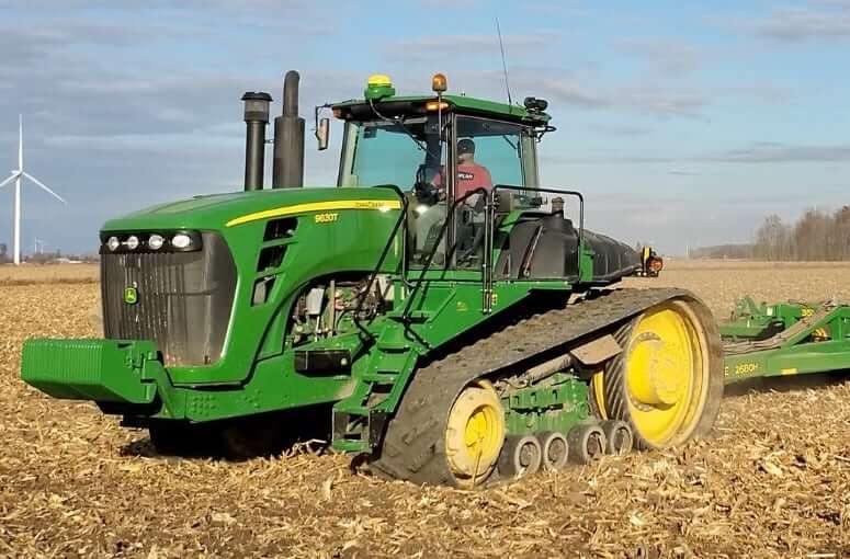 John Deere 9630T Crawler Tractor Specs