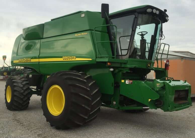 John Deere 9860 STS Combine Specs