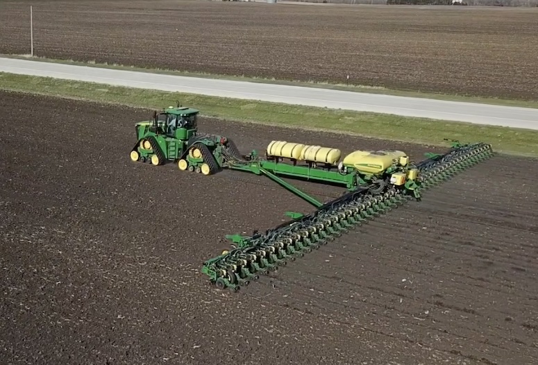 John Deere DB120 Dimensions