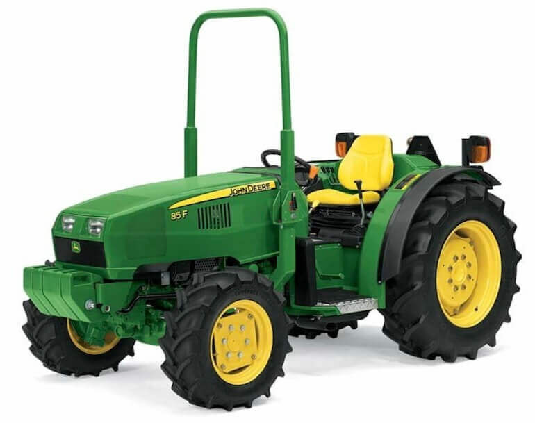 John Deere Milenio 85F Tractor Specs and Dimensions