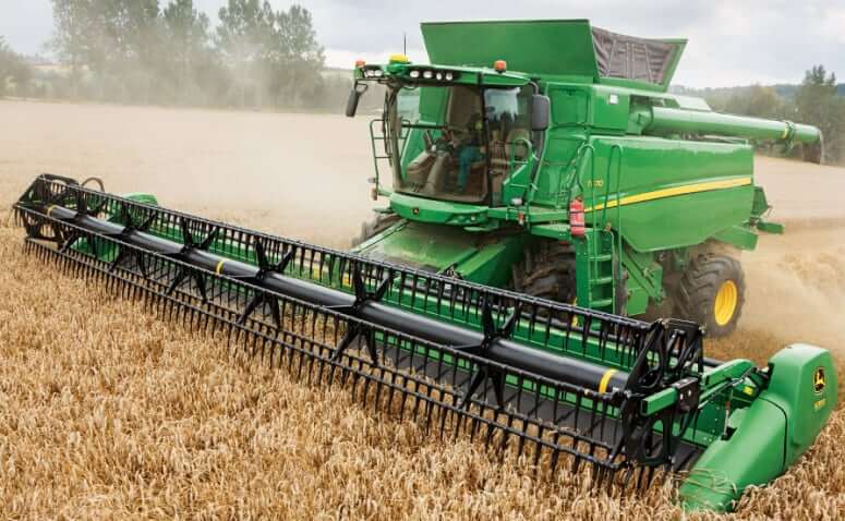 John Deere T670 Combine Specs