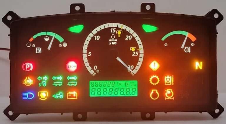thumbnail image 2 of 5/16" Green LED Dash Panel Indicator Light - 250V, For Boat Or Auto, 40602 2 of 4