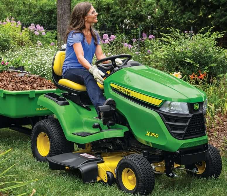 John Deere X350 Tractor Attachments