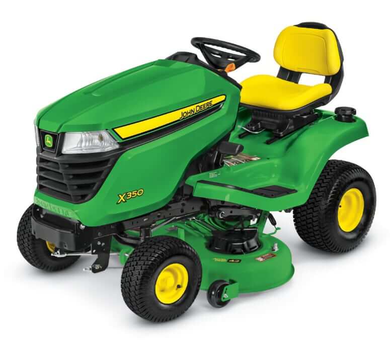 John Deere X350 Tractor with 42 Mower Deck