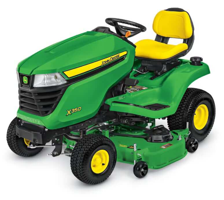 John Deere X350 Tractor with 48 Mower Deck