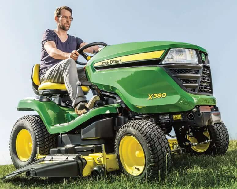 John Deere X380 Tractor Specs