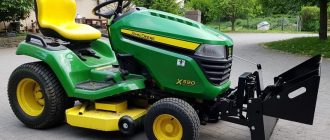 John Deere X590 Attachments and Optional Equipment