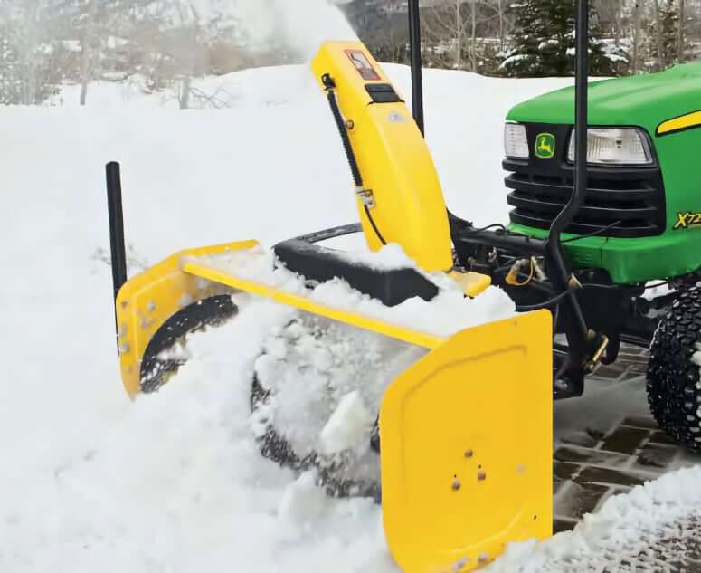 John Deere X728 Tractor with Snow Blower