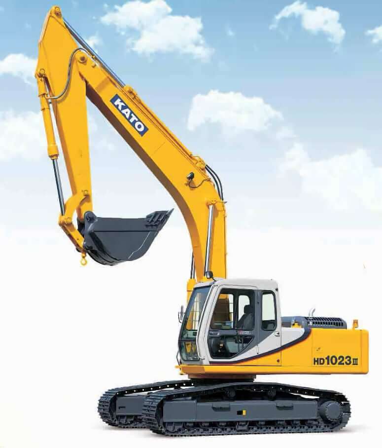 Kato HD1023III Excavator Weight
