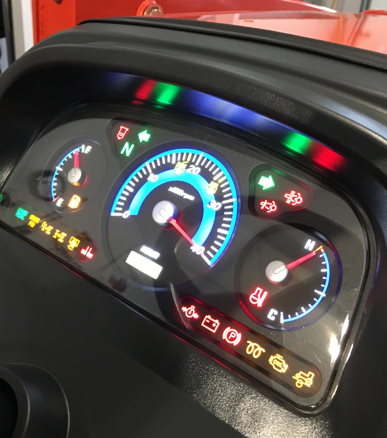 Kioti Dashboard Symbols, Indicators, Warning Lights