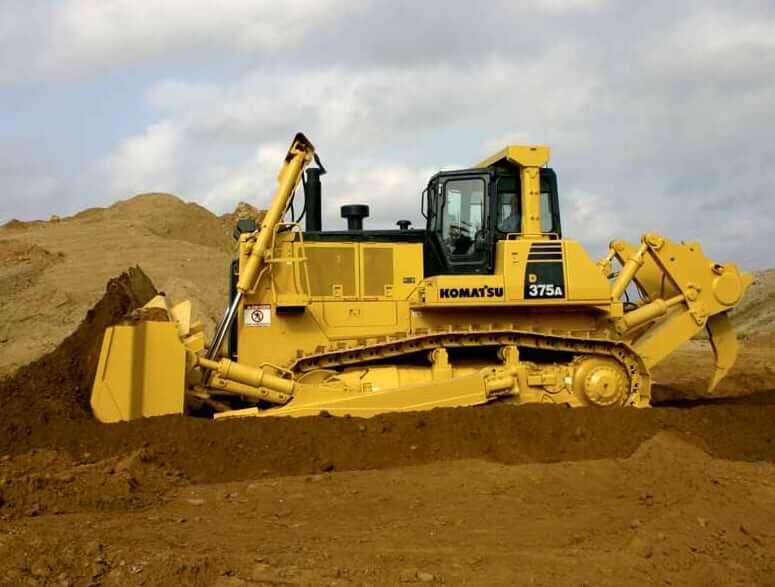 Komatsu D375A-6 Dozer Undercarriage Specs