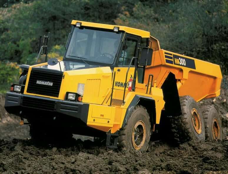 Komatsu HM300-1 Dump Truck Specs